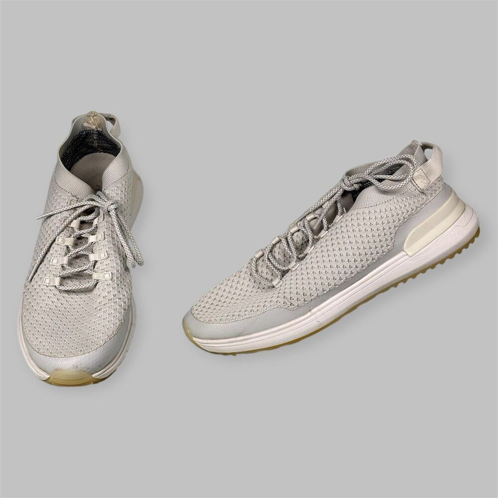 TRUE Linkswear Lux Tour Golf Shoes Mens Size 12 Grey Knit  Athletic Spikeless